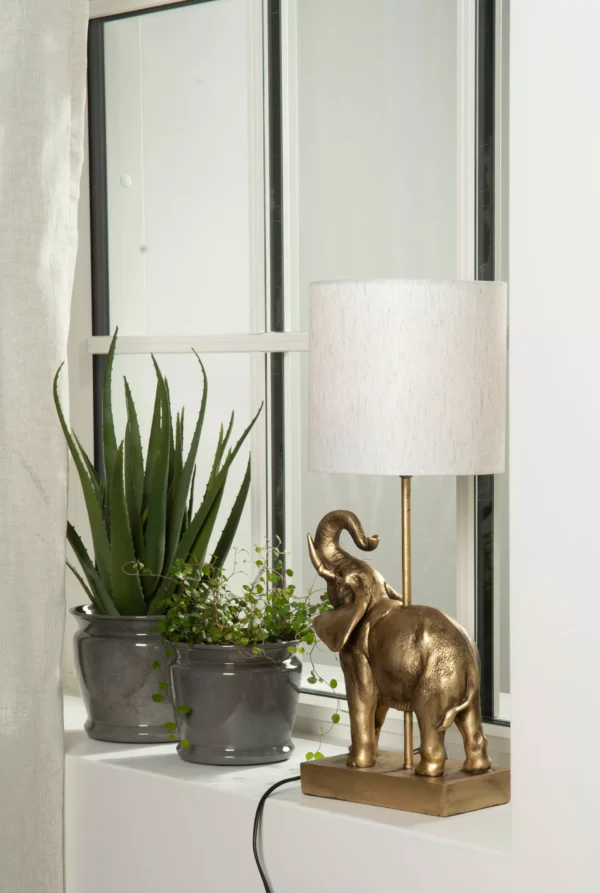 Bordslampa Elefant Poly 20x12x40cm