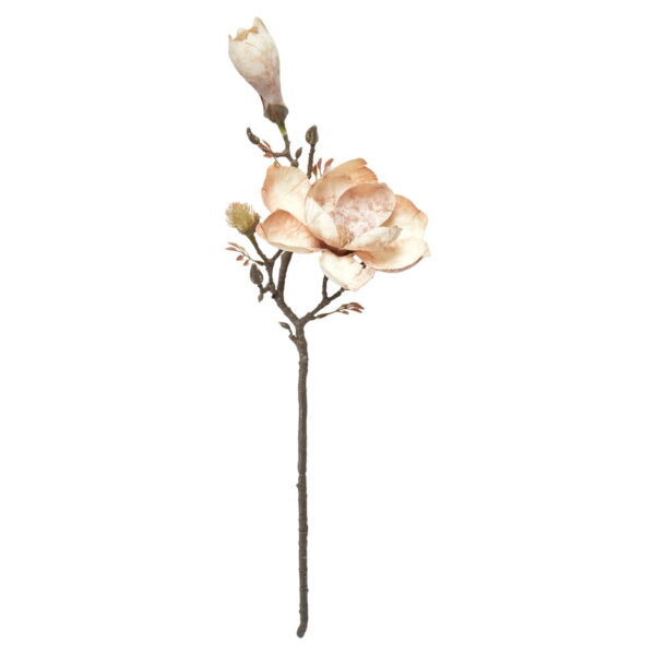 Konstgjord Magnoliakvist i Rosefärg 58 cm