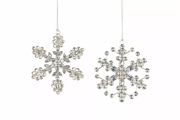 Snöflinga Fiora Silver Mix 11cm