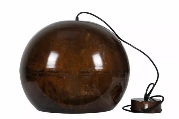 Taklampa Globe Brown Onyx Ø45x36cm