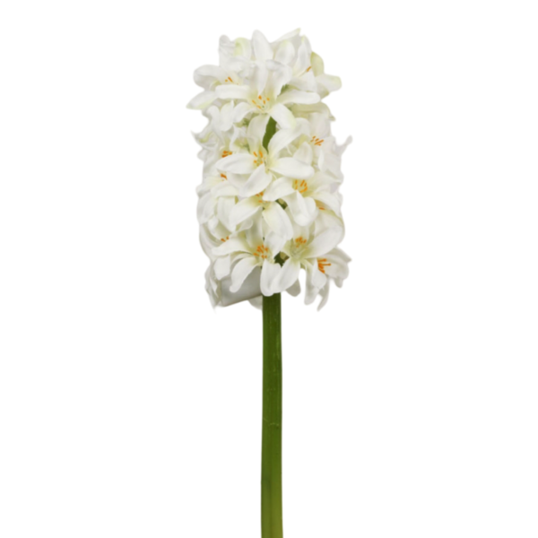 Hyacint | Konstgjord Snittblomma Hyacint Cream 29cm