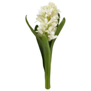 Hyacint | Konstgjort snittblomma hyacint vit 35cm