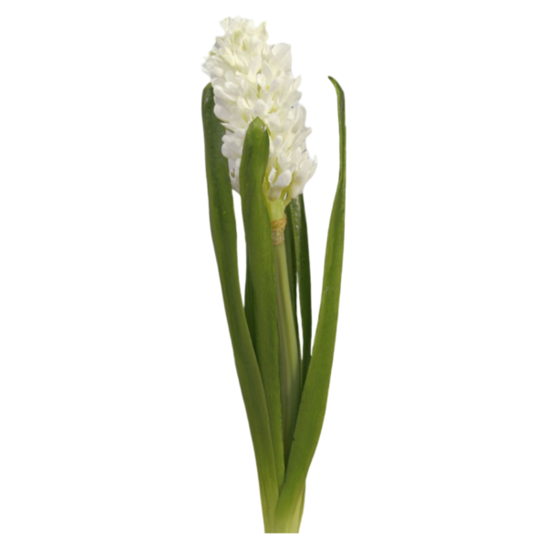 Hyacint | Konstgjord Snittblomma Hyacint Cream 32cm