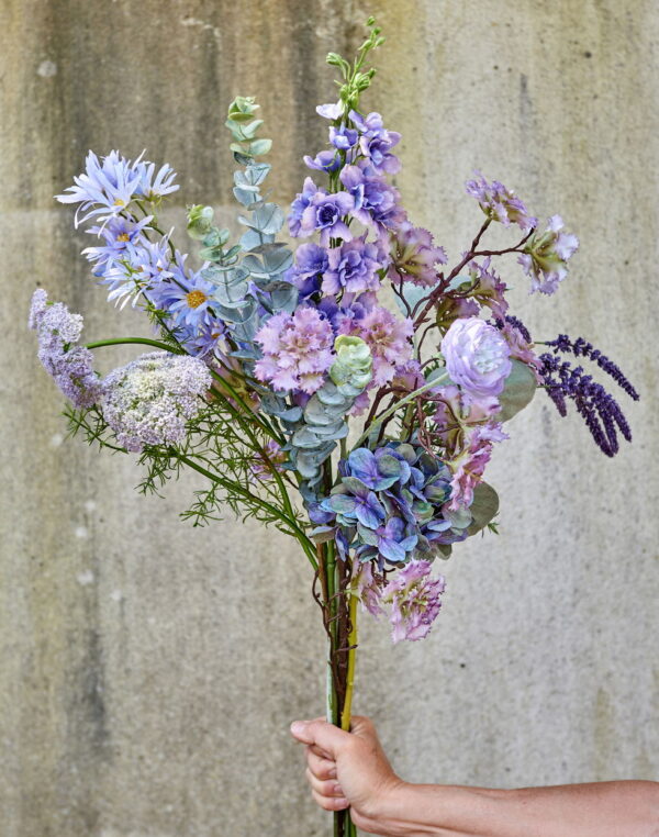 Lavendel | Konstgjord snittblomma Blå lila 75 cm - Bild 2